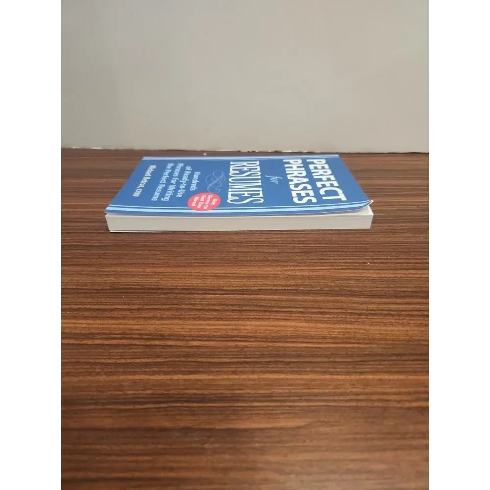 Perfect Phrases for Resumes (Paperback‎ or Softback)